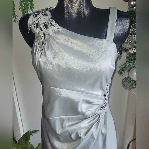 Nueva grey 2pc dress set Size 10 - Picture 2 of 10